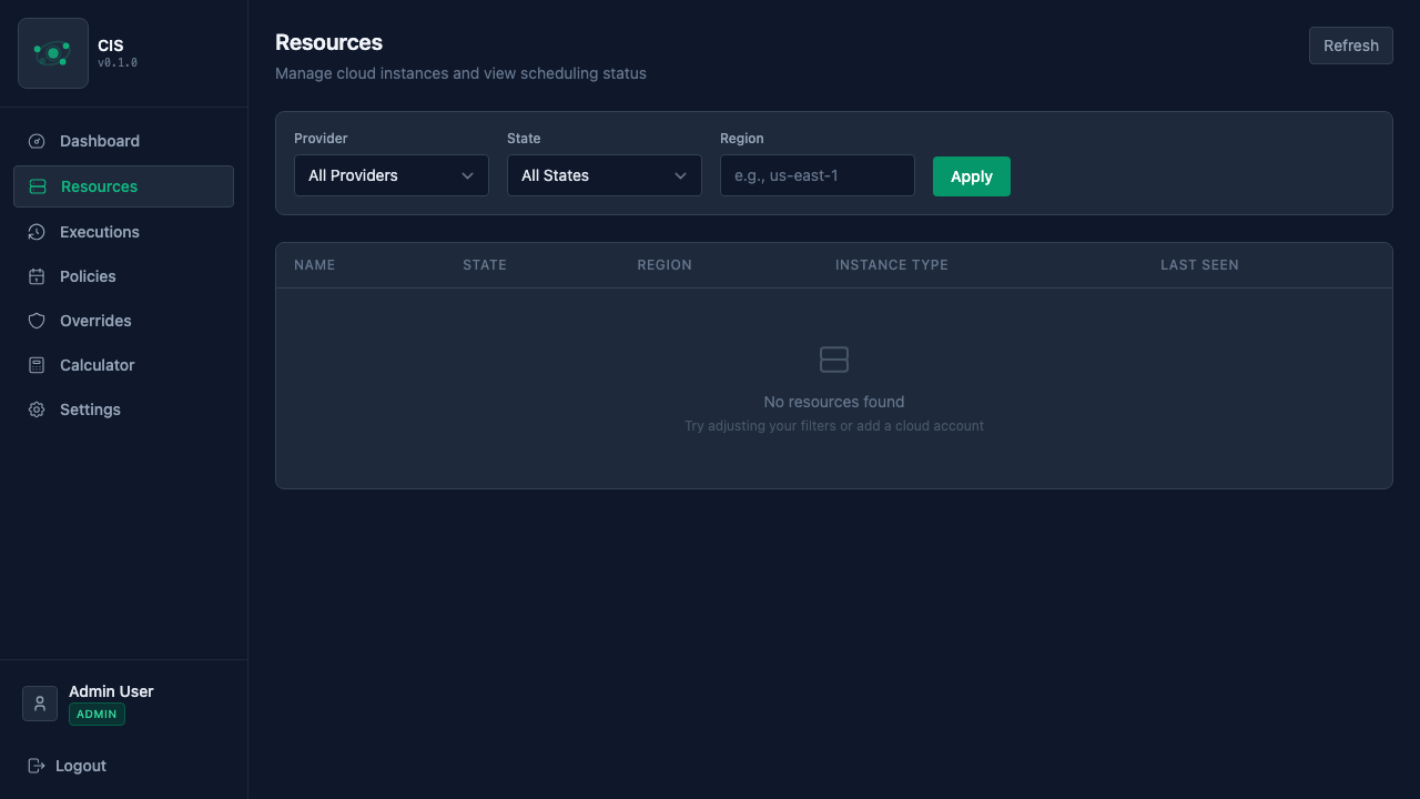 Resources page